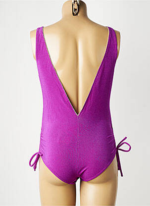 Maillot de bain 1 pièce violet LA NOUVELLE femme