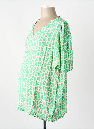 Top vert SUPERMOM femme