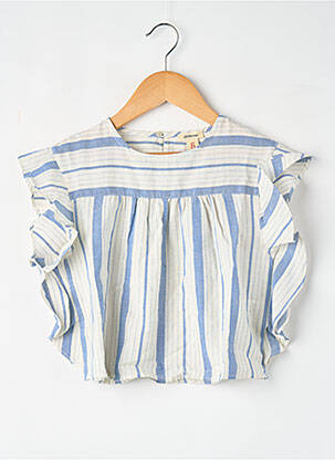 Top bleu BELLEROSE fille