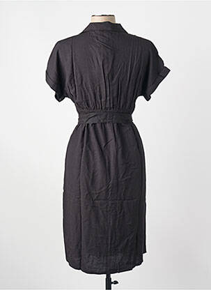 Robe mi-longue noir SUPERMOM femme