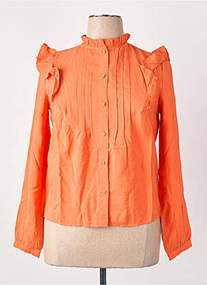 Top orange VILA femme