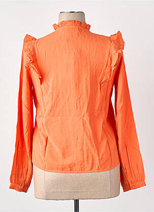 Top orange VILA femme