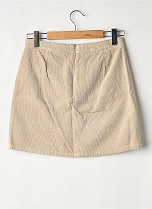Jupe courte beige BELLE PIÈCE femme