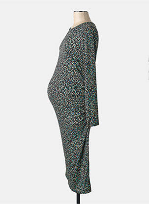 Robe maternité noir SUPERMOM femme