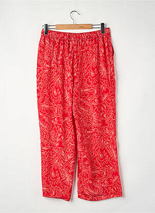 Pantalon large rouge SOI PARIS femme