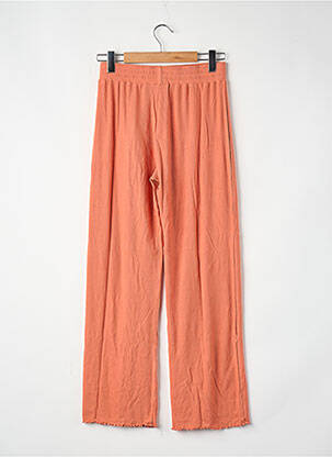 Pantalon droit orange LA NOUVELLE femme