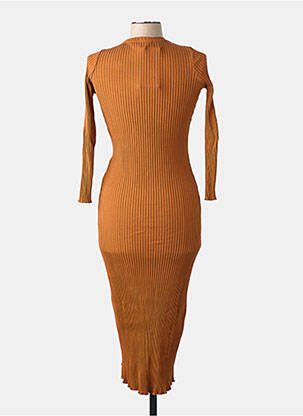 Robe longue marron RITA ROW femme