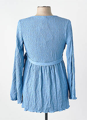 Top bleu MAMA LICIOUS femme