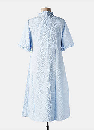 Robe mi-longue bleu EVOKED VILA femme