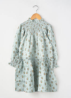 Robe mi-longue bleu THE NEW SOCIETY fille