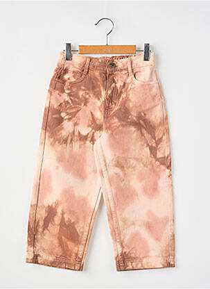 Jeans boyfriend marron THE NEW SOCIETY fille