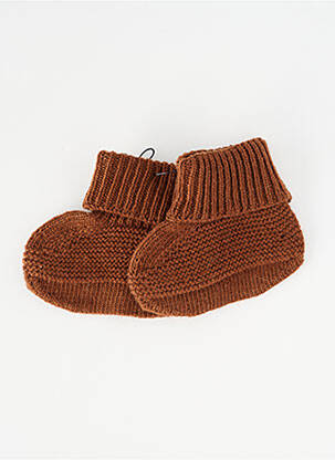 Chaussons/pantoufles marron THE NEW SOCIETY fille