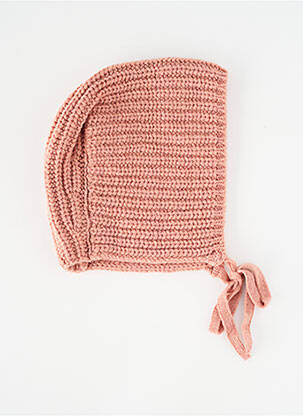 Bonnet rose THE NEW SOCIETY fille