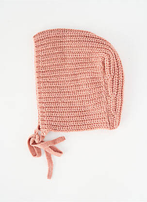 Bonnet rose THE NEW SOCIETY fille
