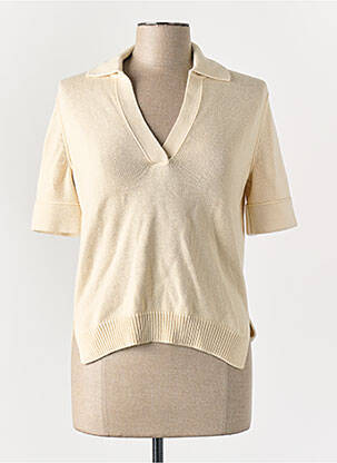 Top beige THEORY femme