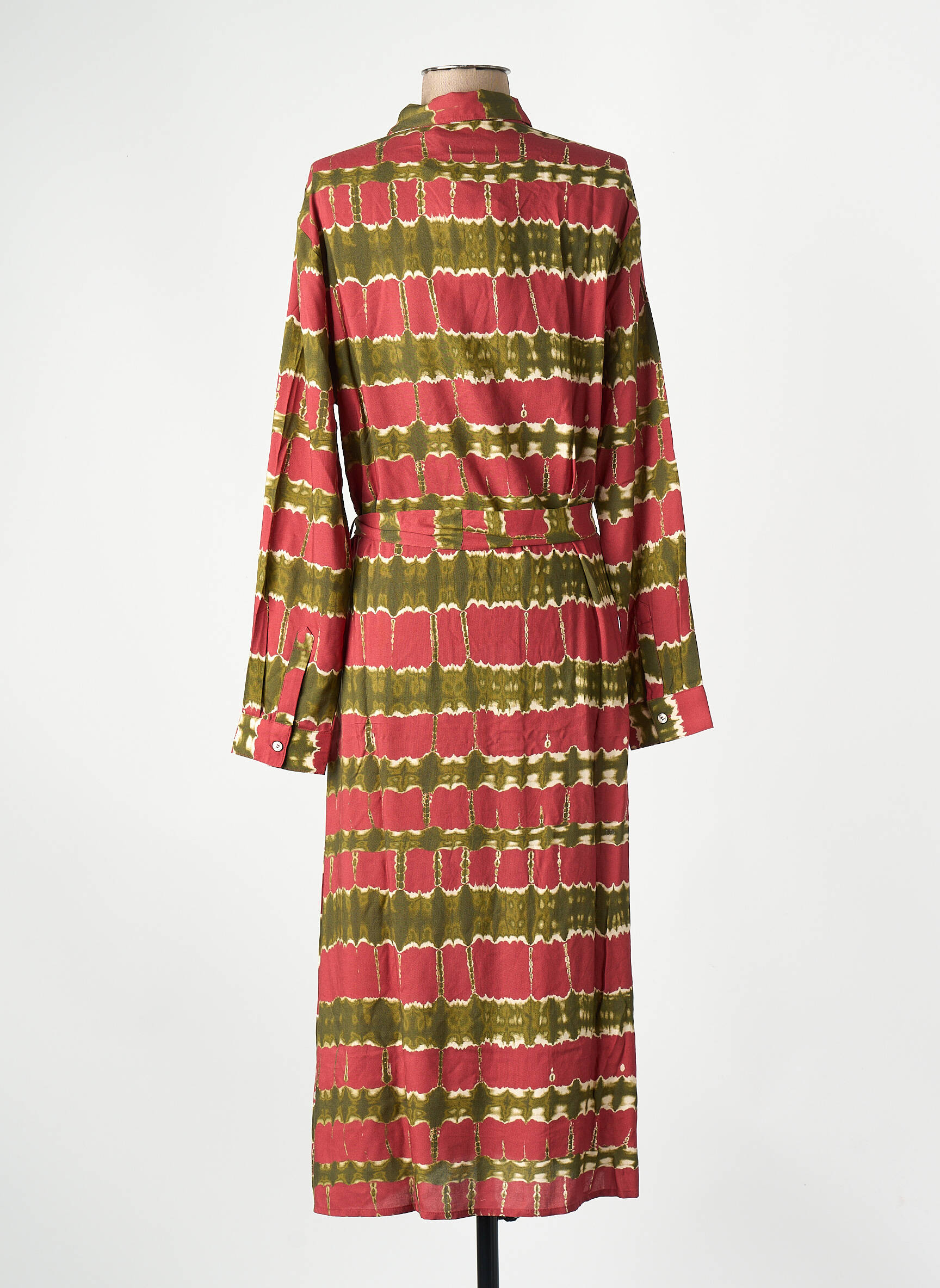 Robe mi-longue rose LA PETITE ETOILE femme