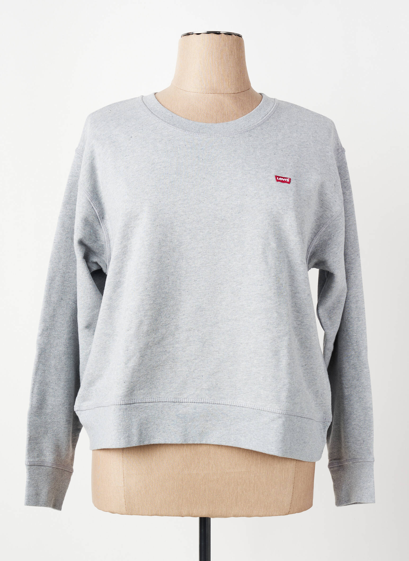 Sweat-shirt gris LEVI'S femme