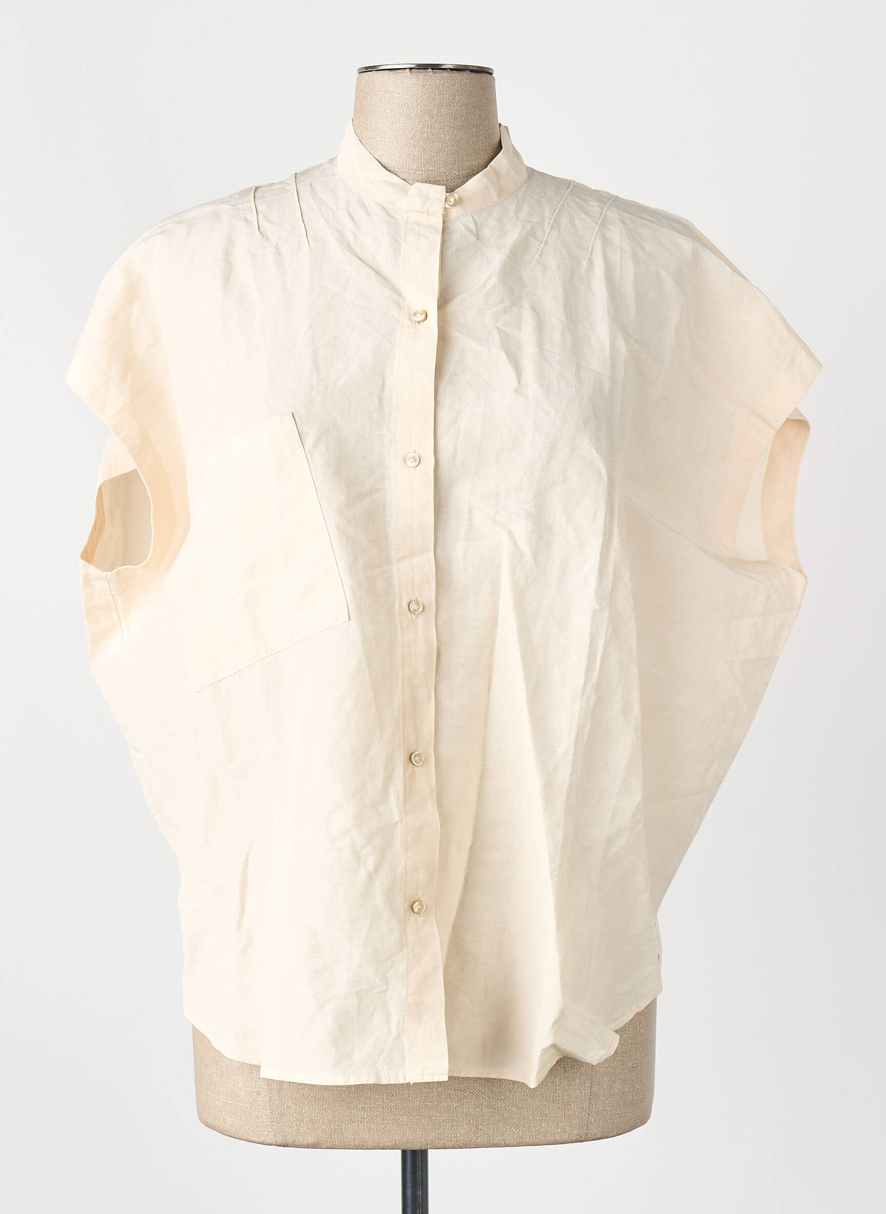 Top beige HUMANOID femme