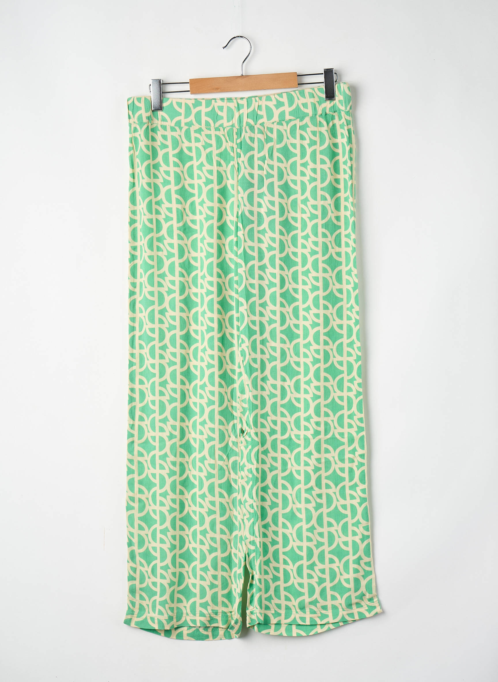 Pantalon large vert SUPERMOM femme