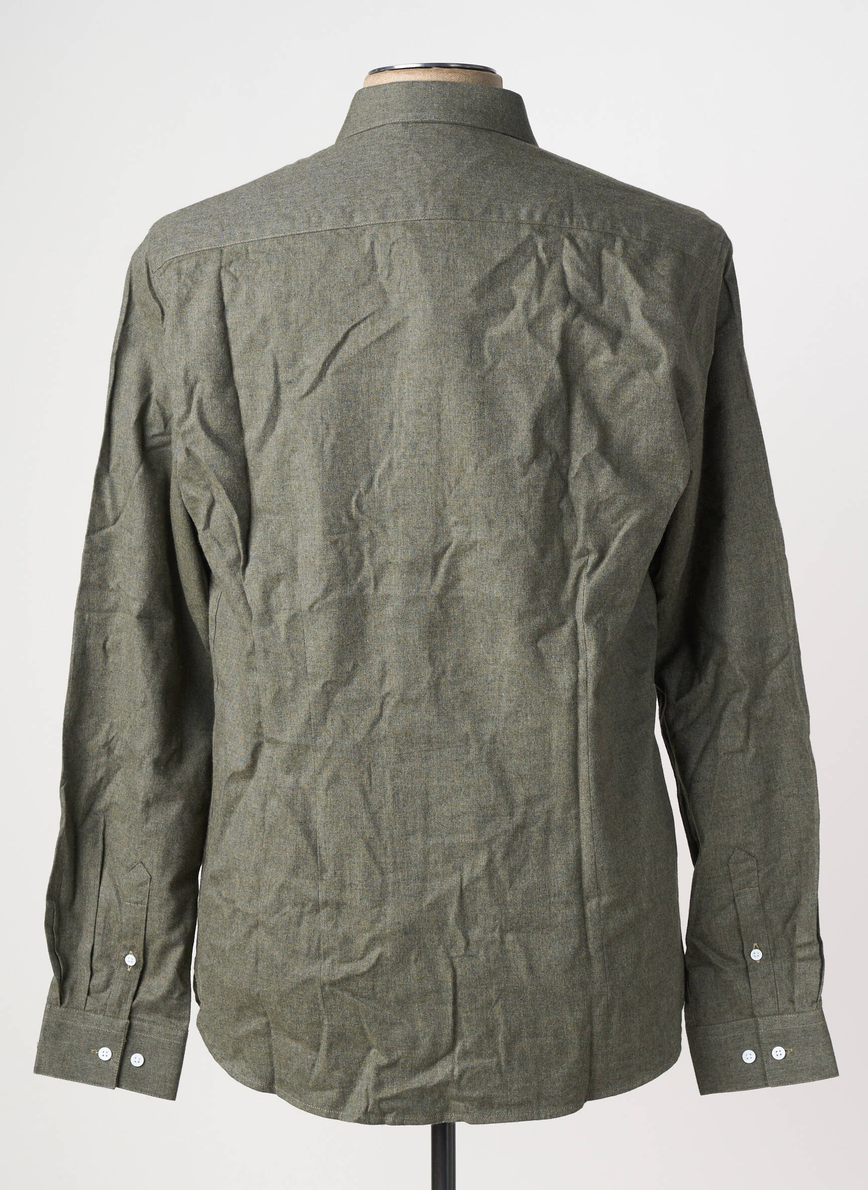 Chemise manches longues vert ATELIER PRIVÉ homme