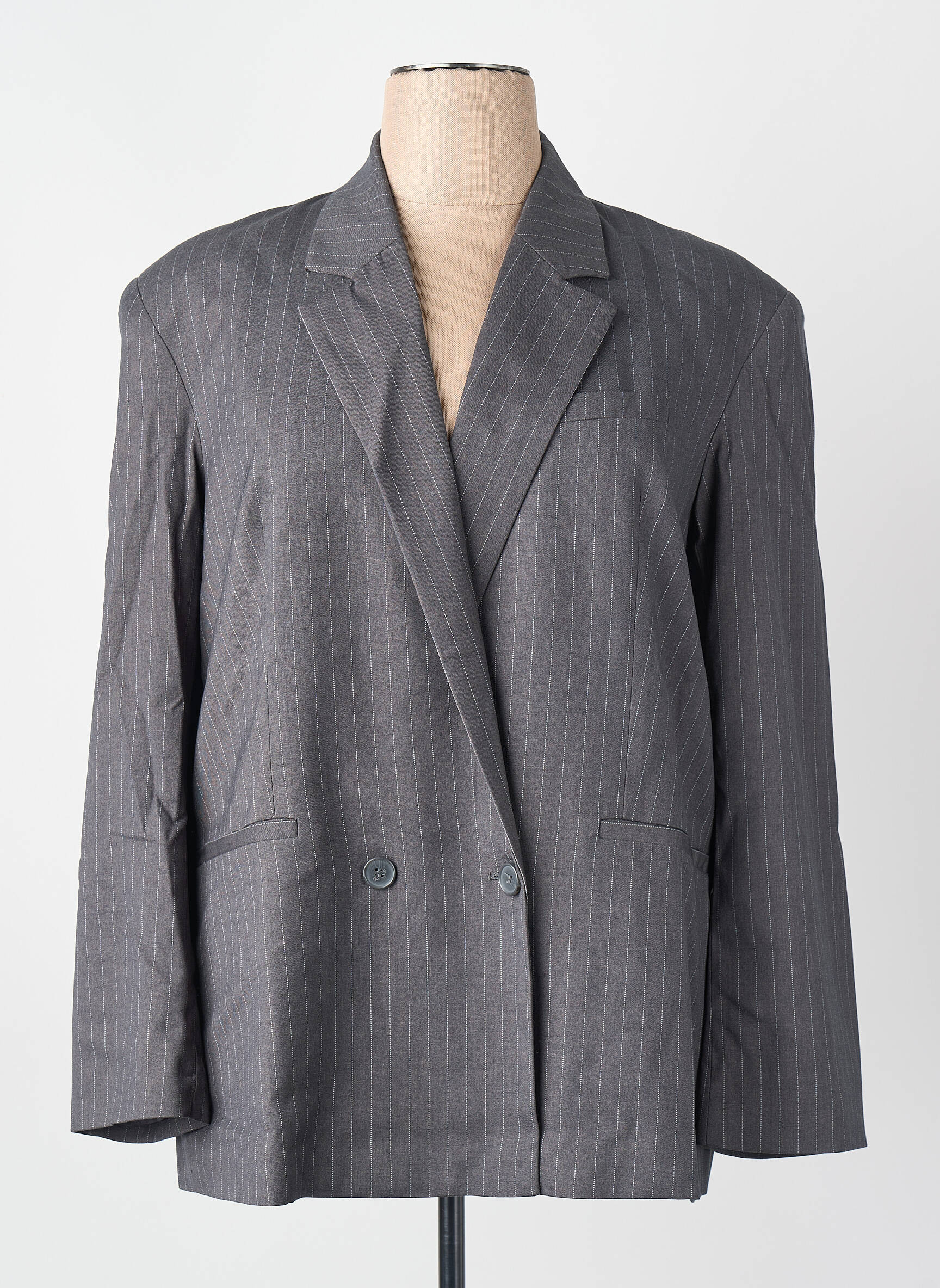 Blazer gris GINA TRICOT femme