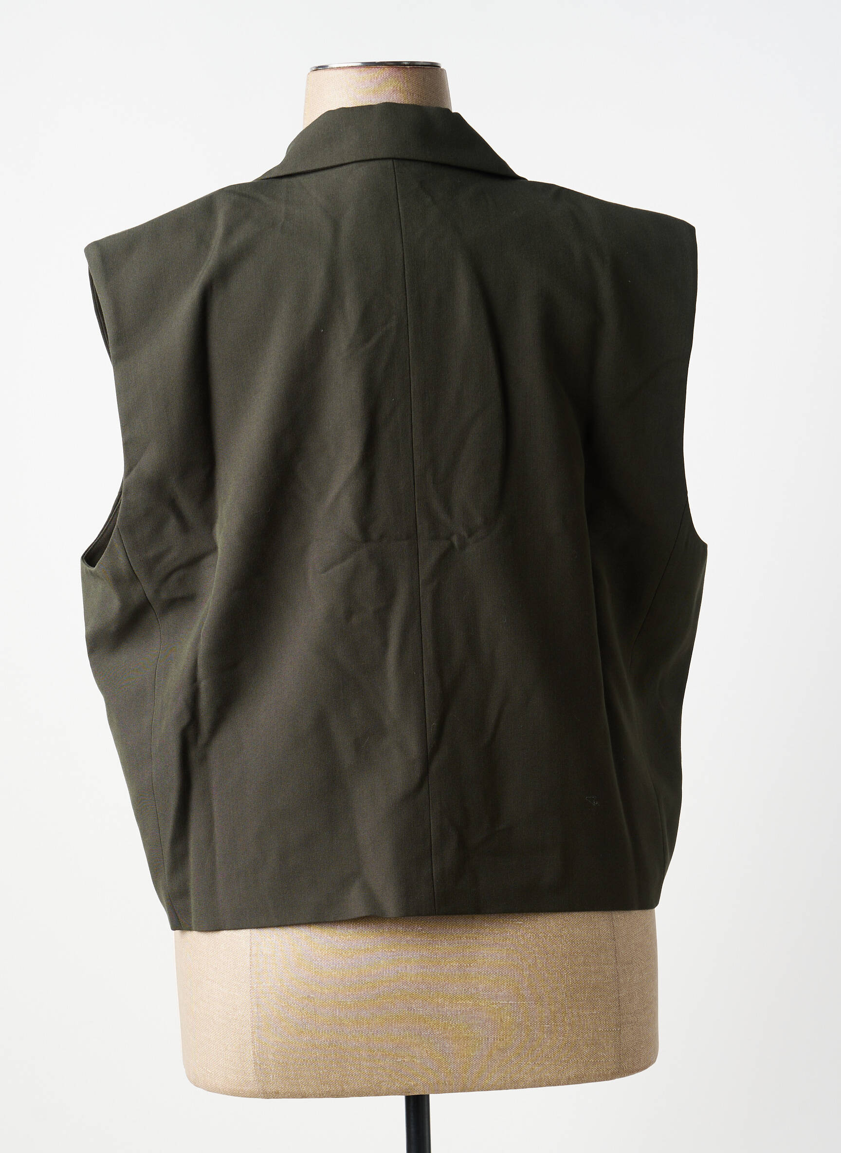 Gilet sans manche kaki GINA TRICOT femme