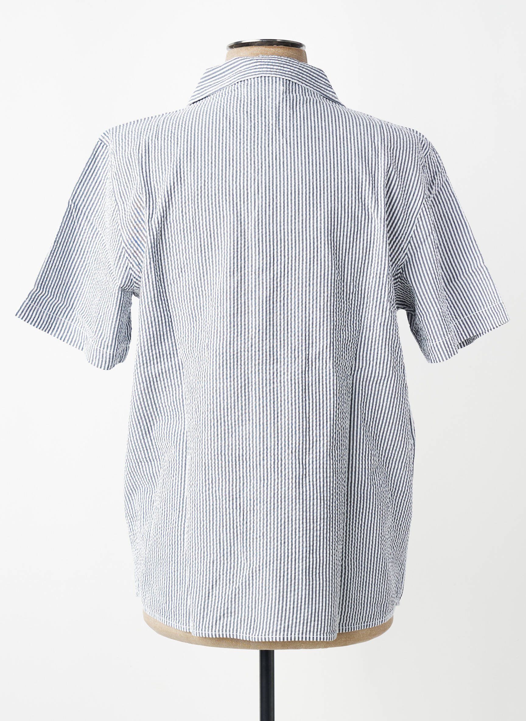 Chemise manches courtes bleu KNOWLEDGE COTTON APPAREL homme