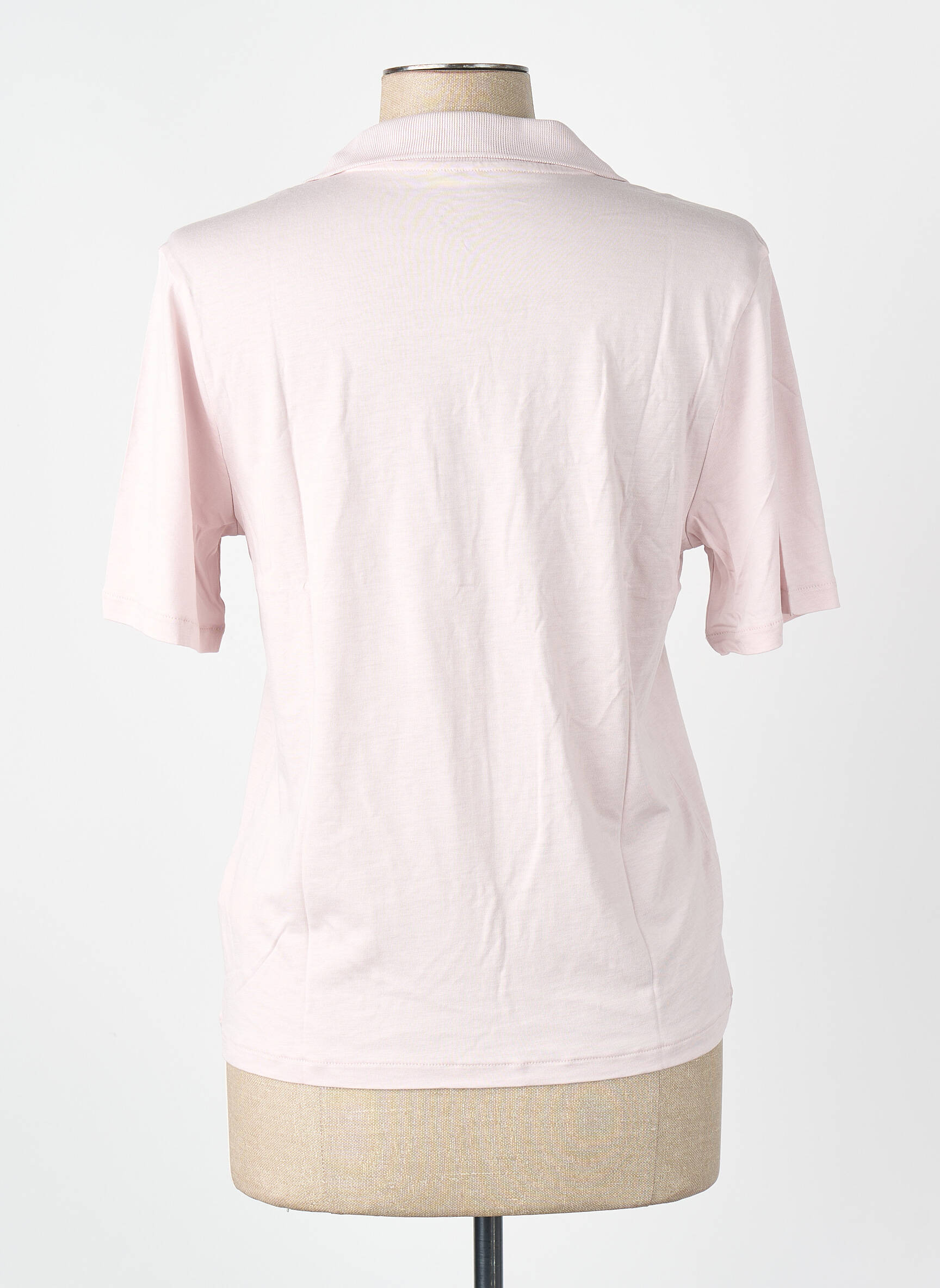 T-shirt rose MAJESTIC FILATURES femme