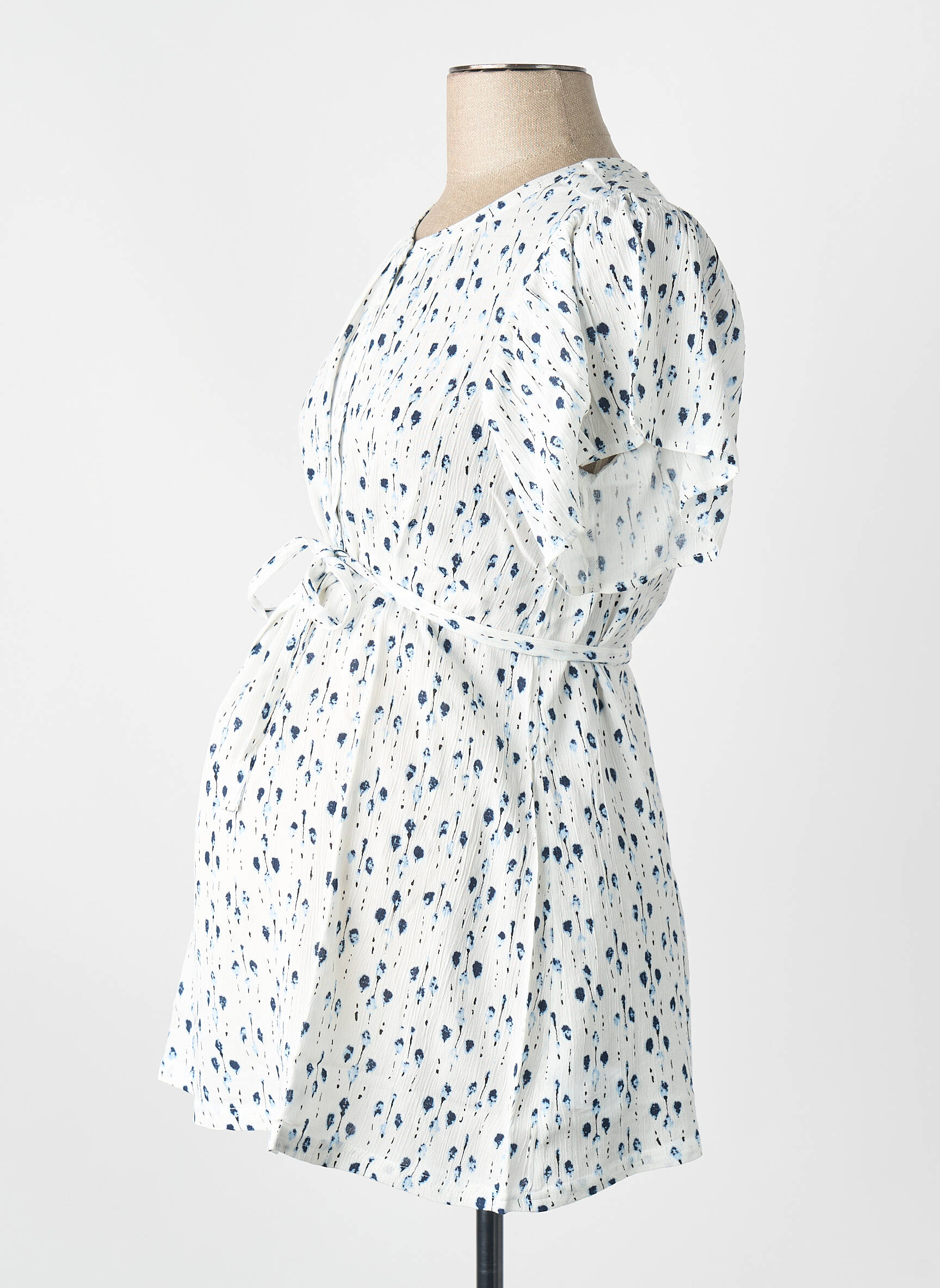 T-shirt / top maternité blanc NOPPIES femme