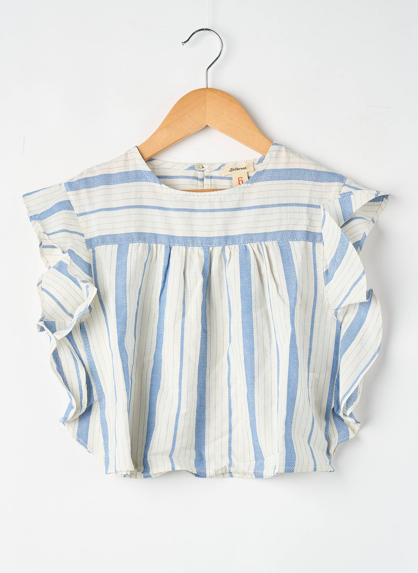 Top bleu BELLEROSE fille