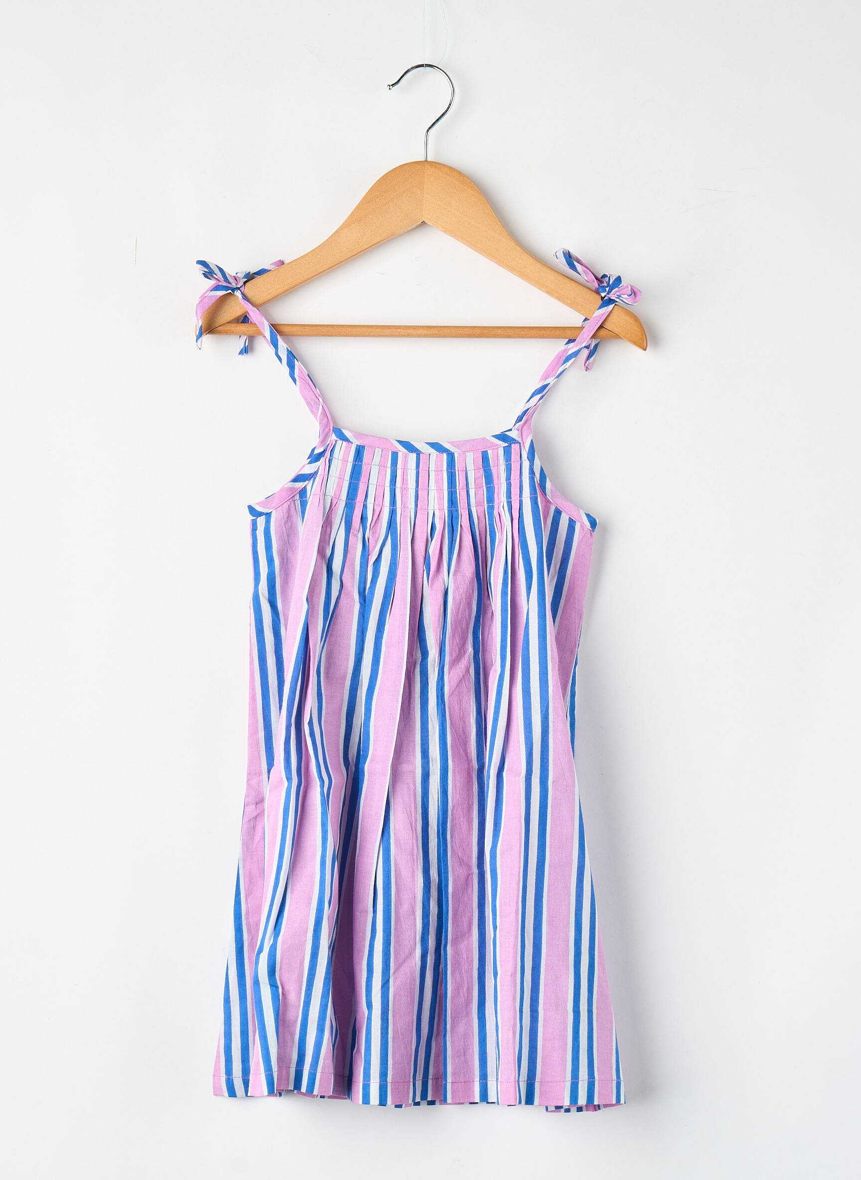 Robe courte rose LUCAS DU TERTRE fille