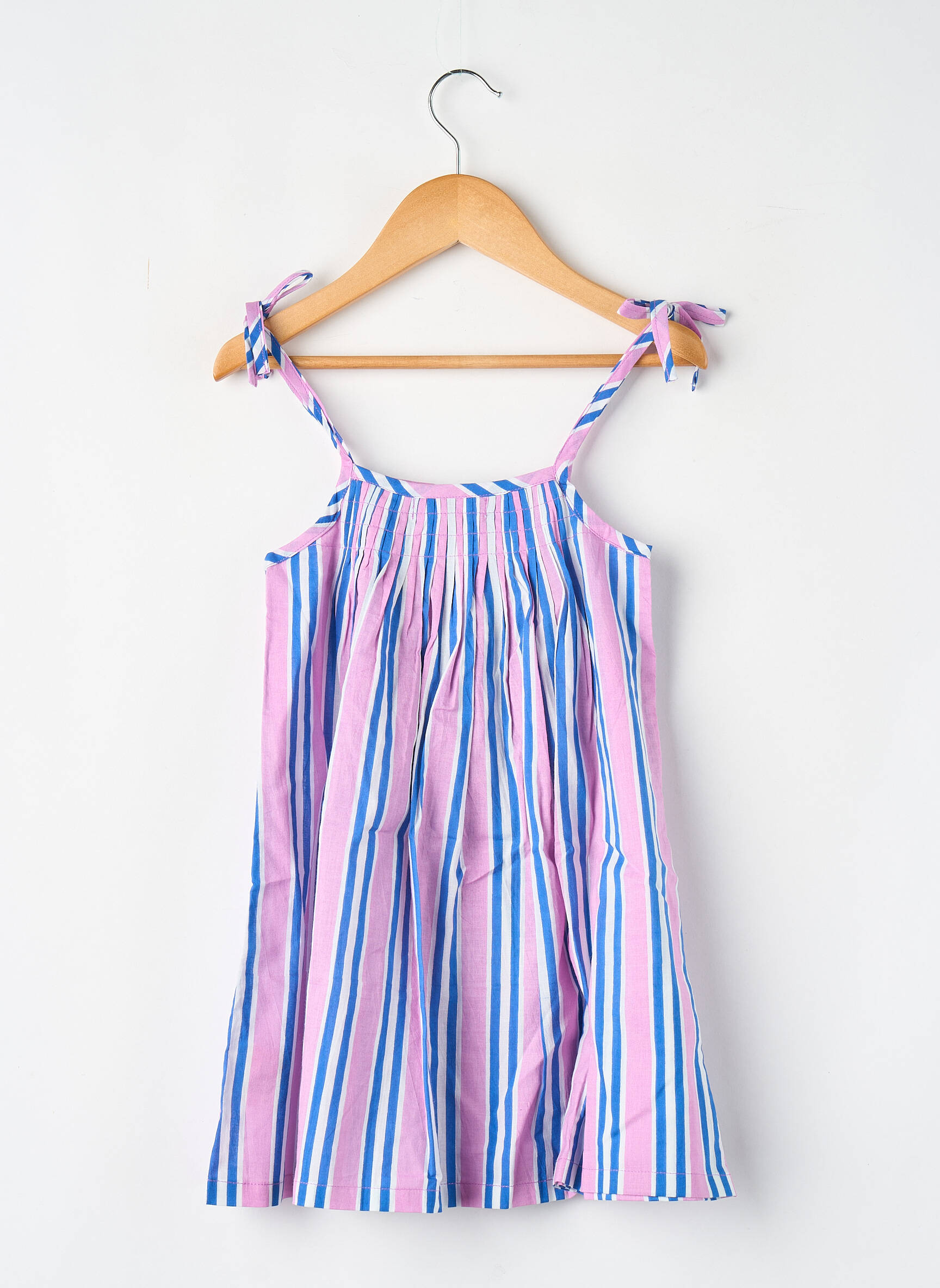 Robe courte rose LUCAS DU TERTRE fille