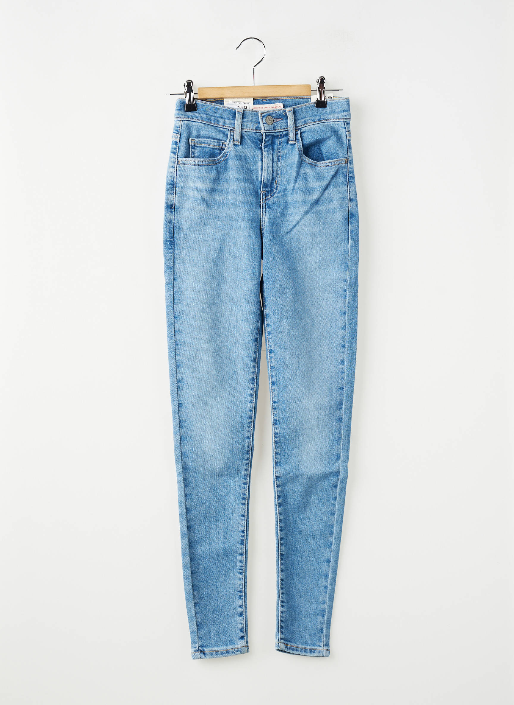 Jeans skinny bleu LEVI'S femme