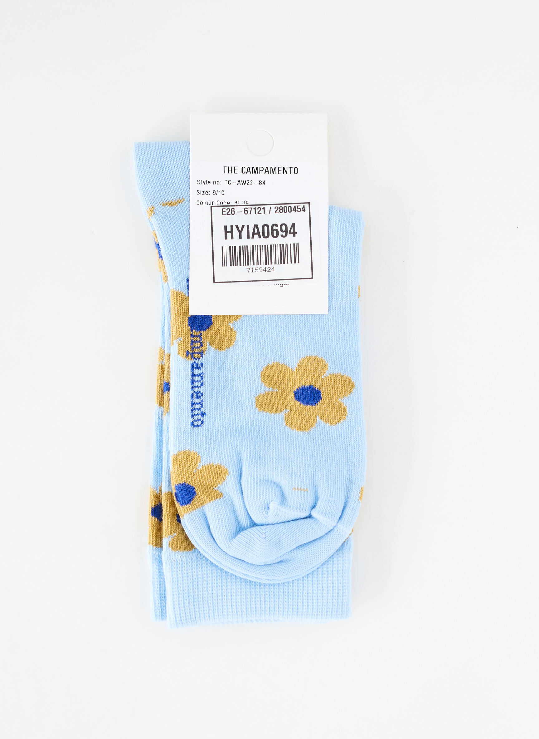 Chaussettes bleu THE CAMPAMENTO fille