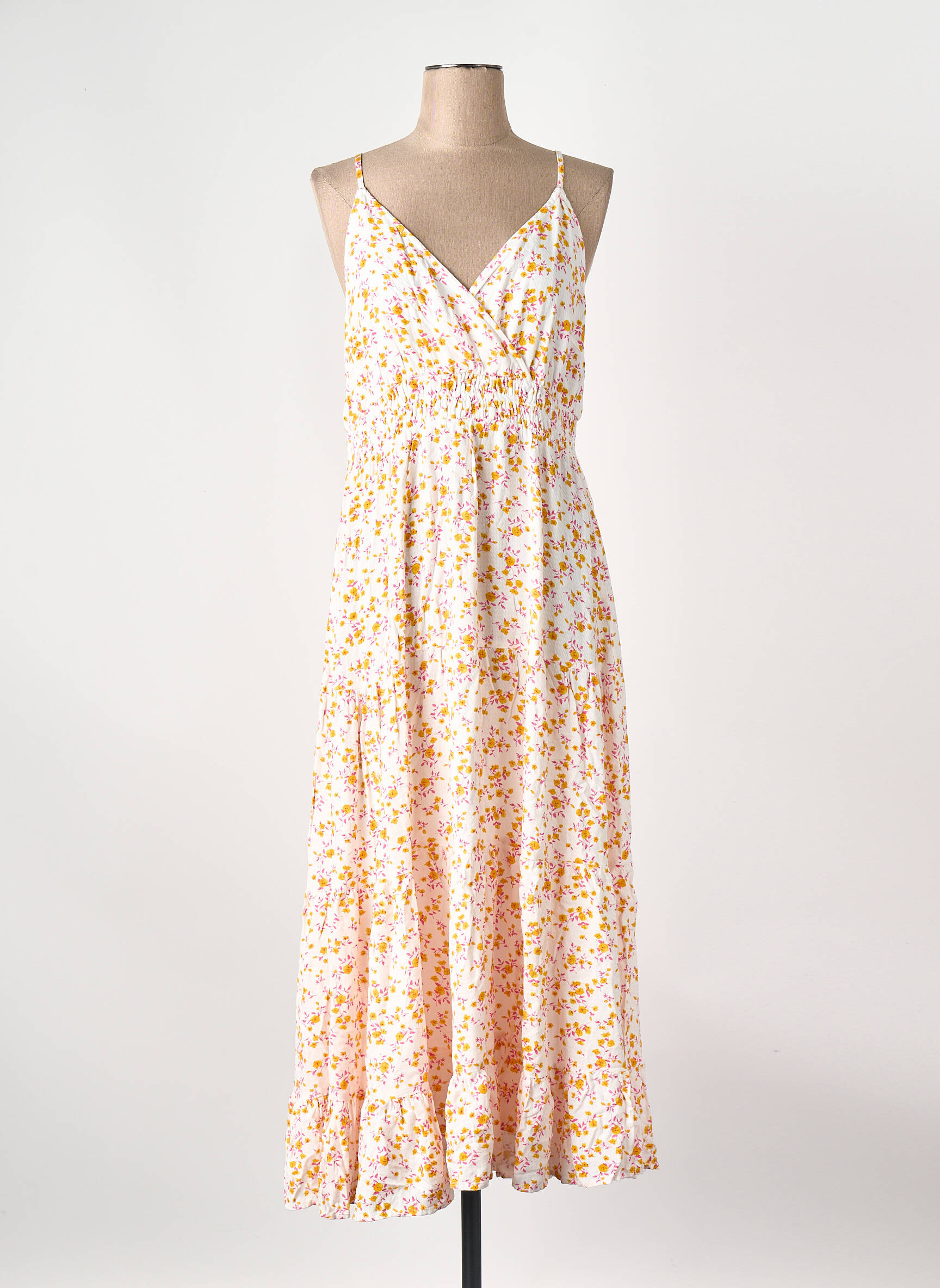 Robe longue blanc Y.A.S femme