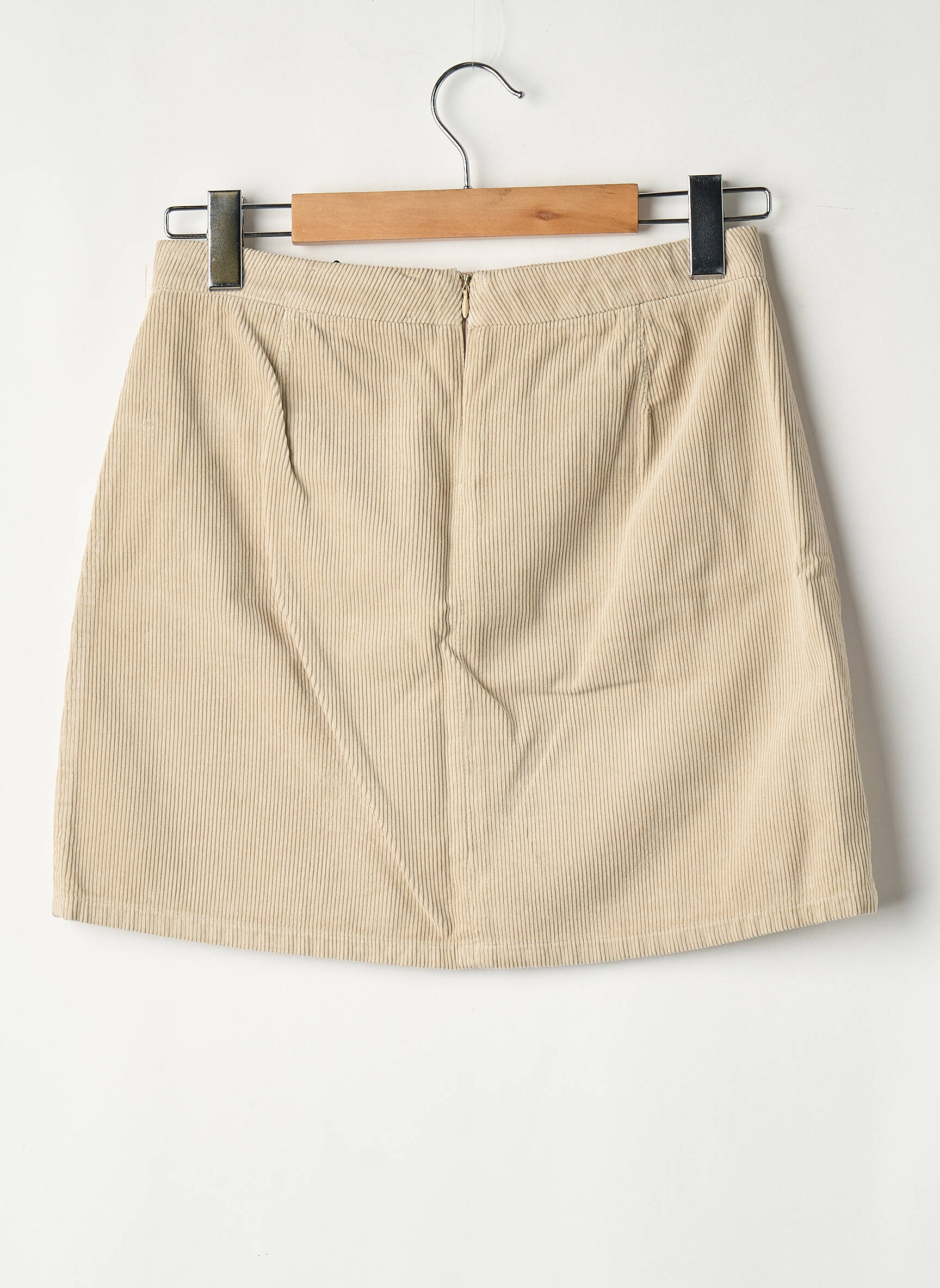 Jupe courte beige BELLE PIÈCE femme