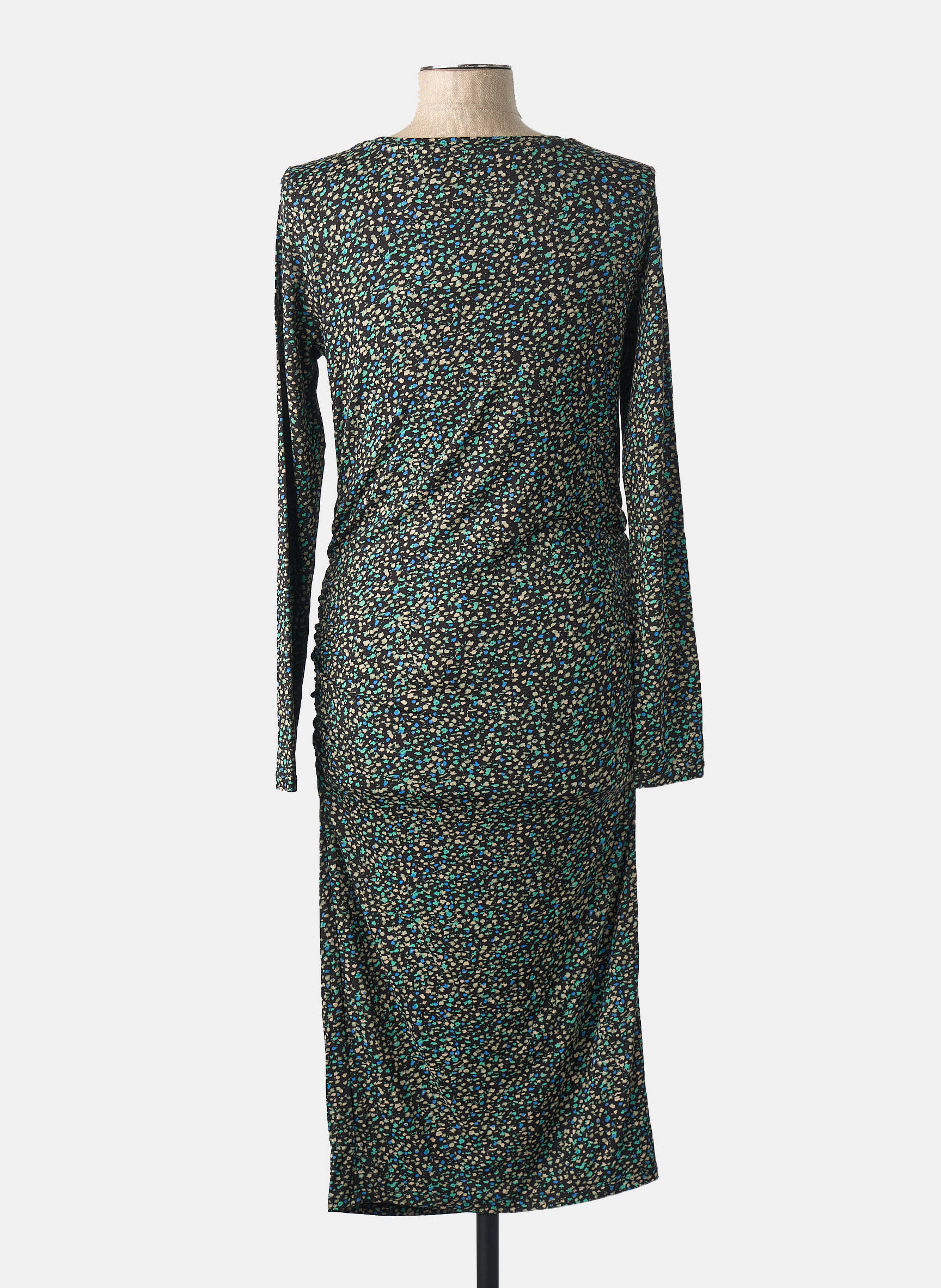 Robe maternité noir SUPERMOM femme