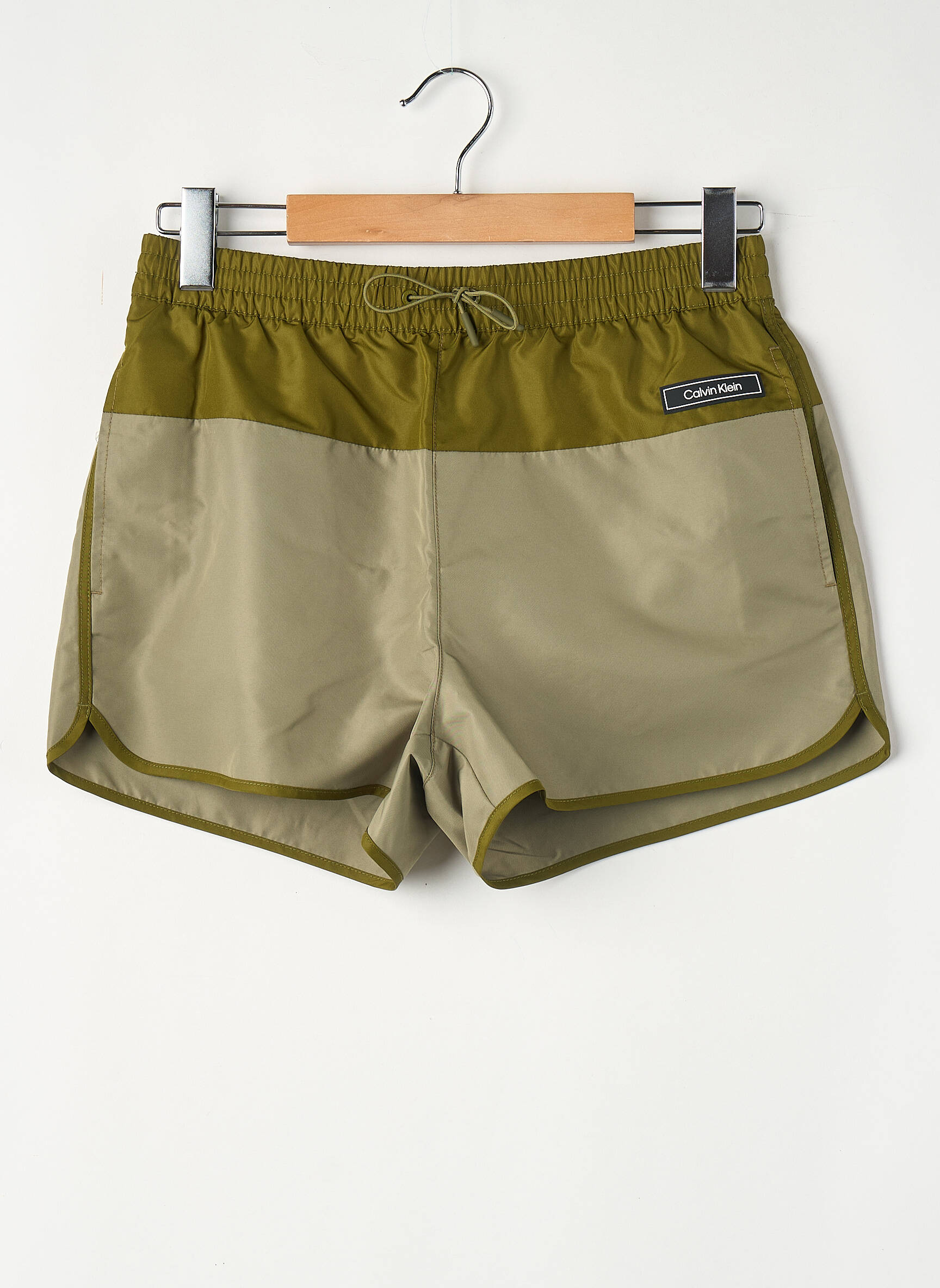 Short de bain vert CALVIN KLEIN homme