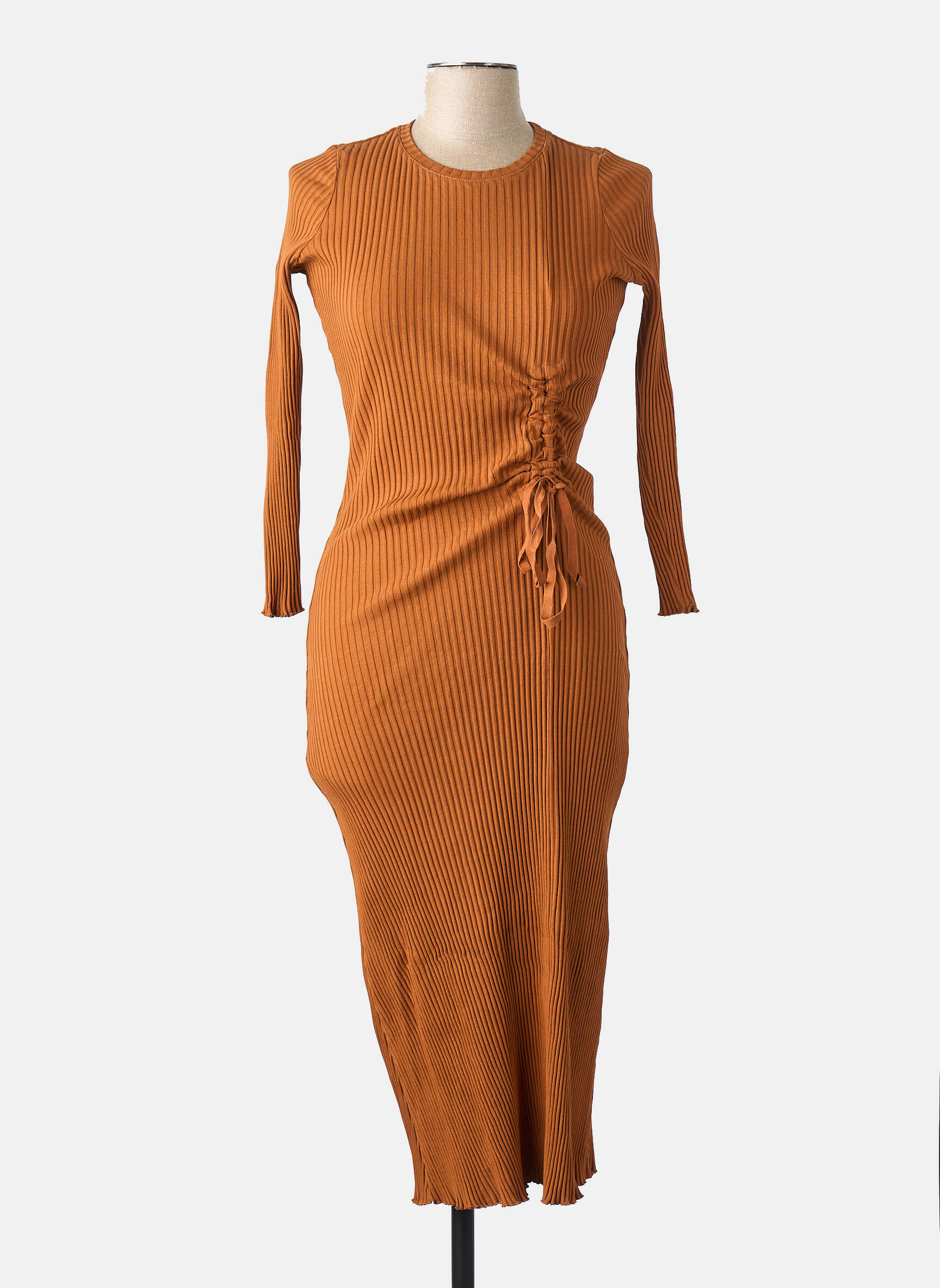 Robe longue marron RITA ROW femme