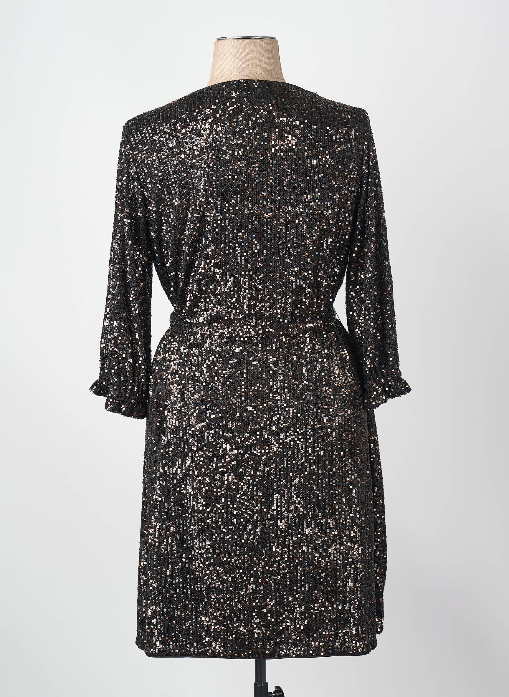 Robe courte noir EVOKED VILA femme
