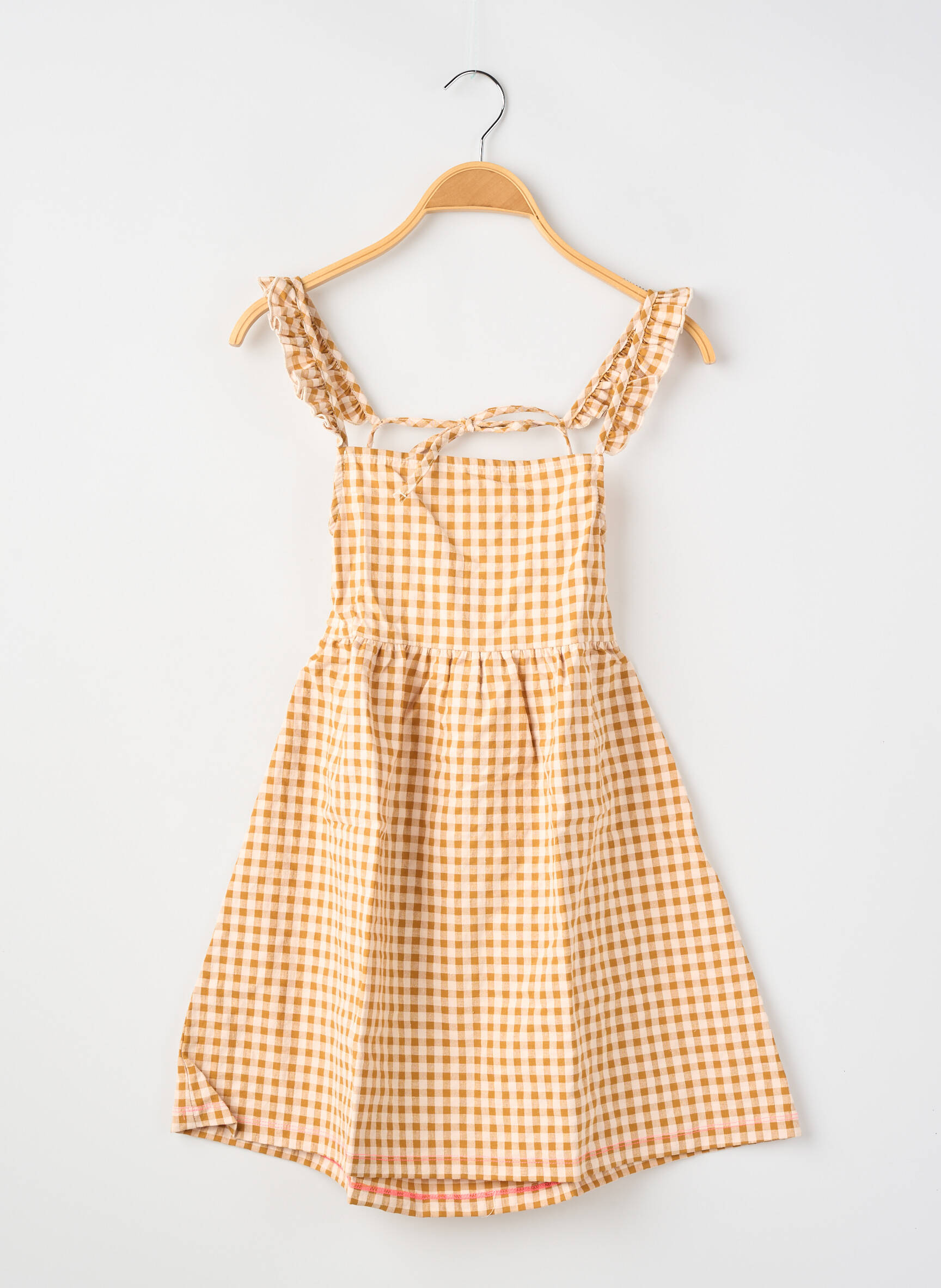 Robe courte orange PETITE LUCETTE fille