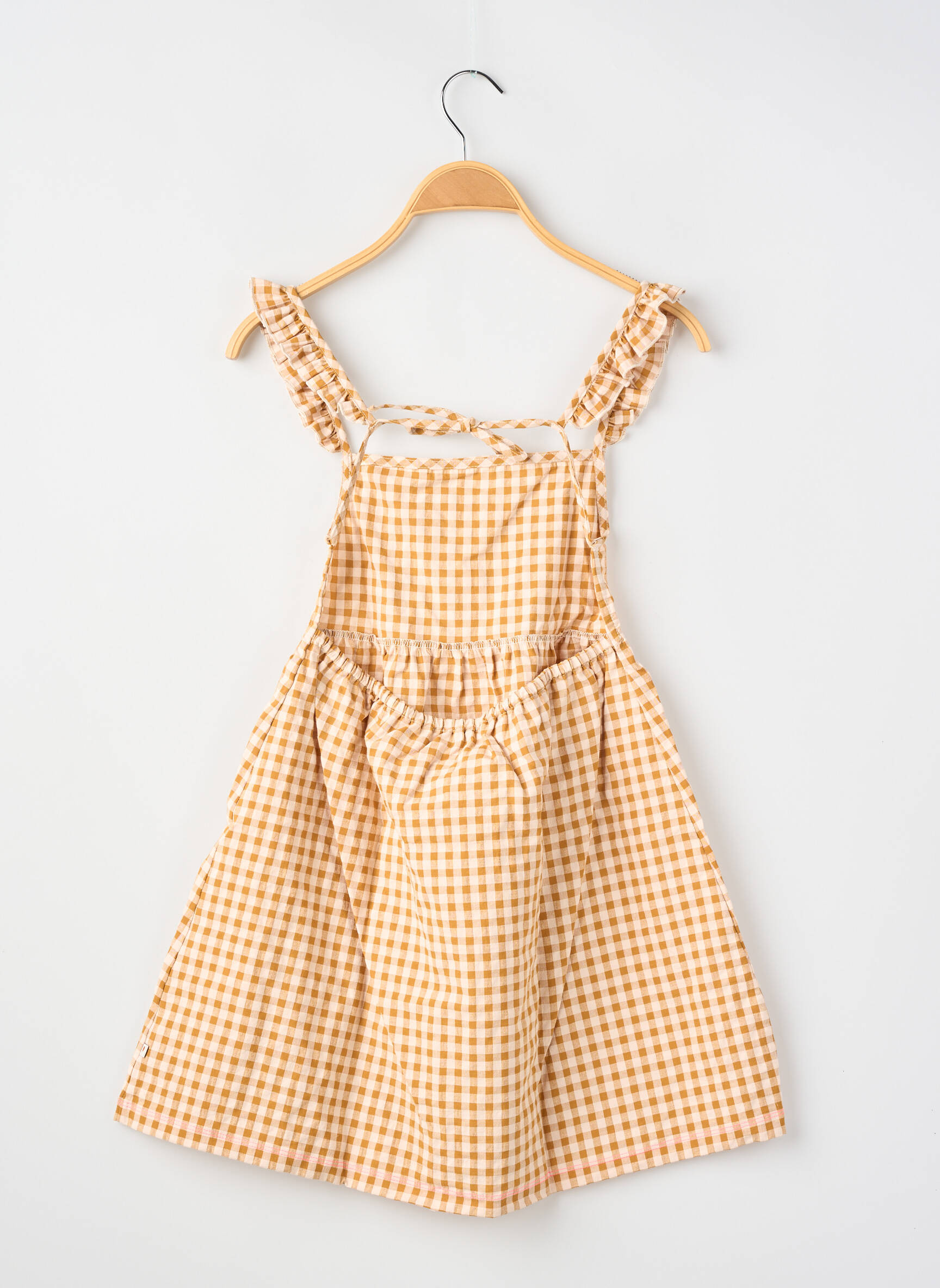 Robe courte orange PETITE LUCETTE fille