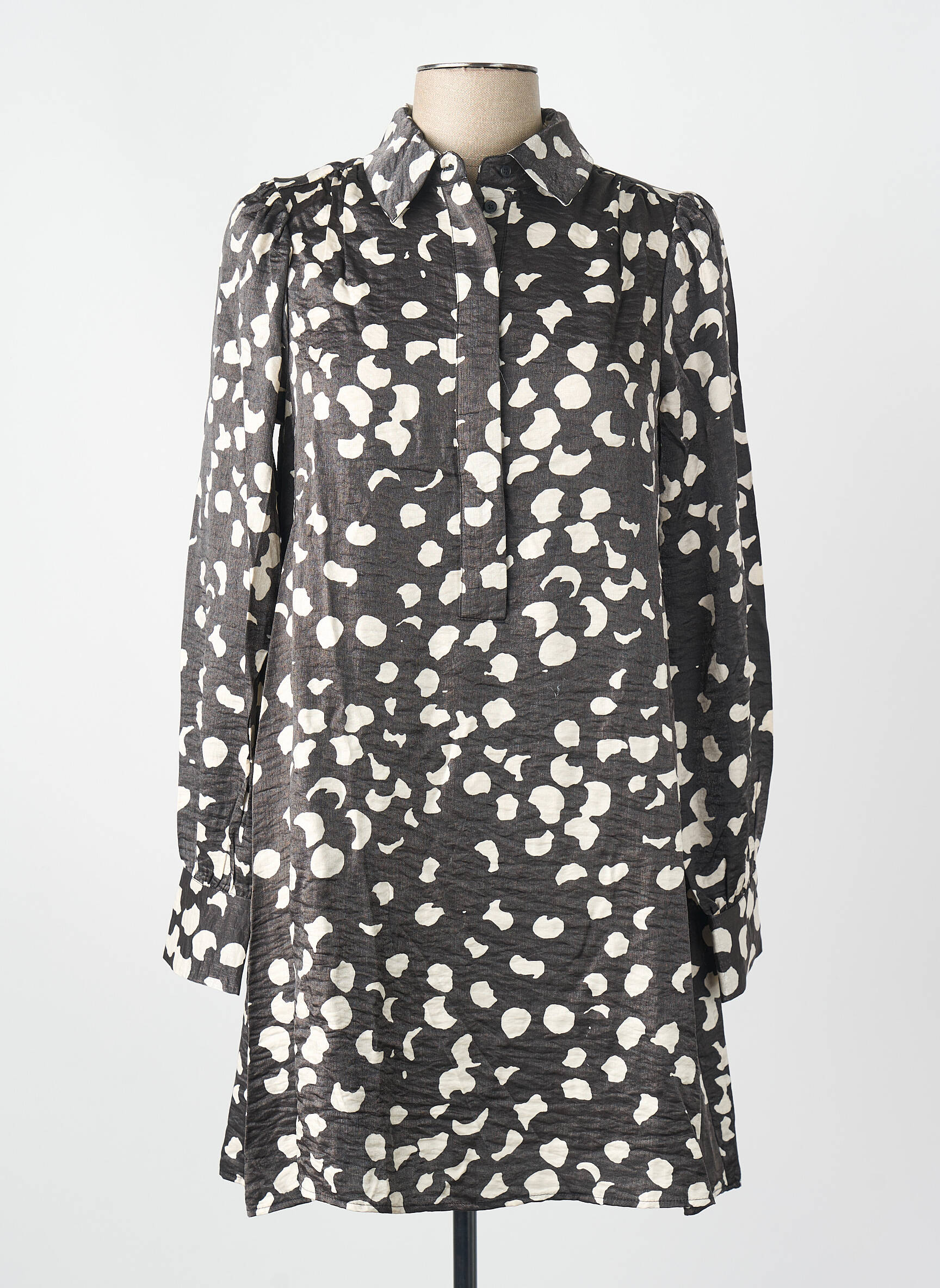 Robe courte noir OBJECT femme