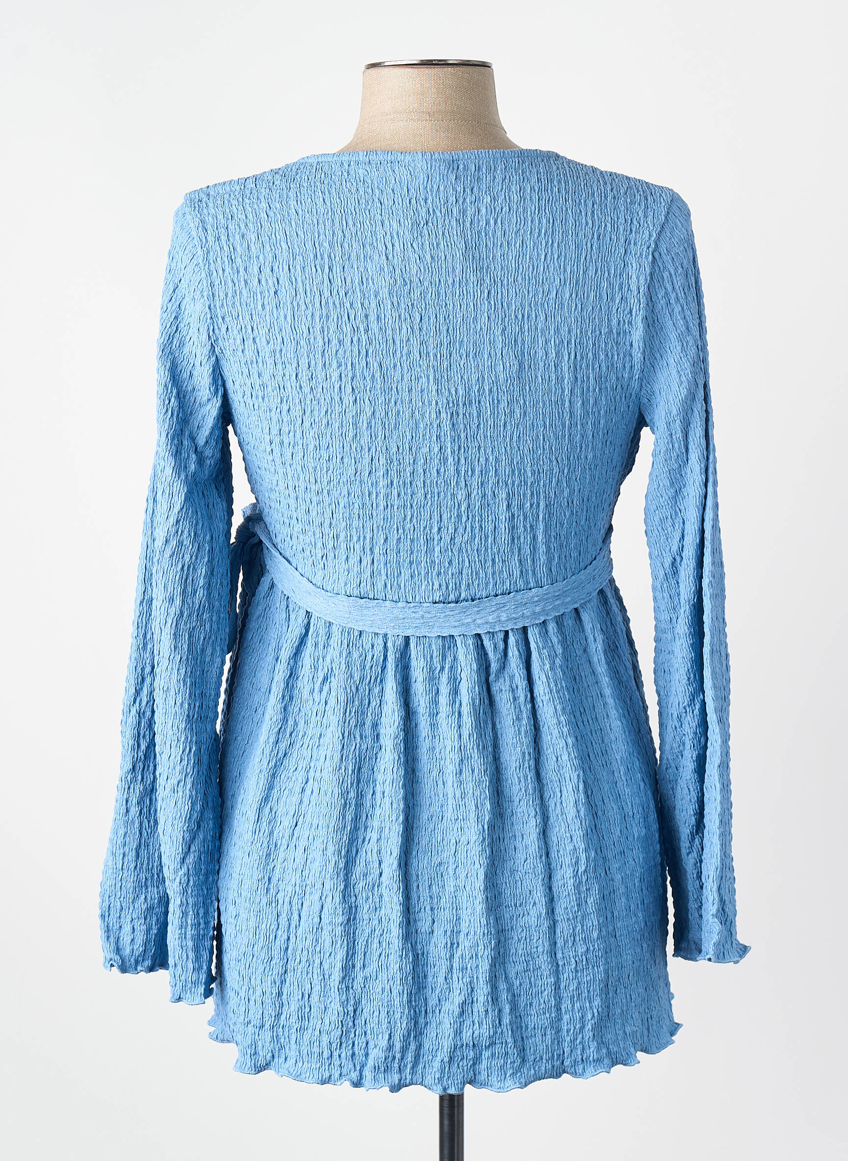 Top bleu MAMA LICIOUS femme