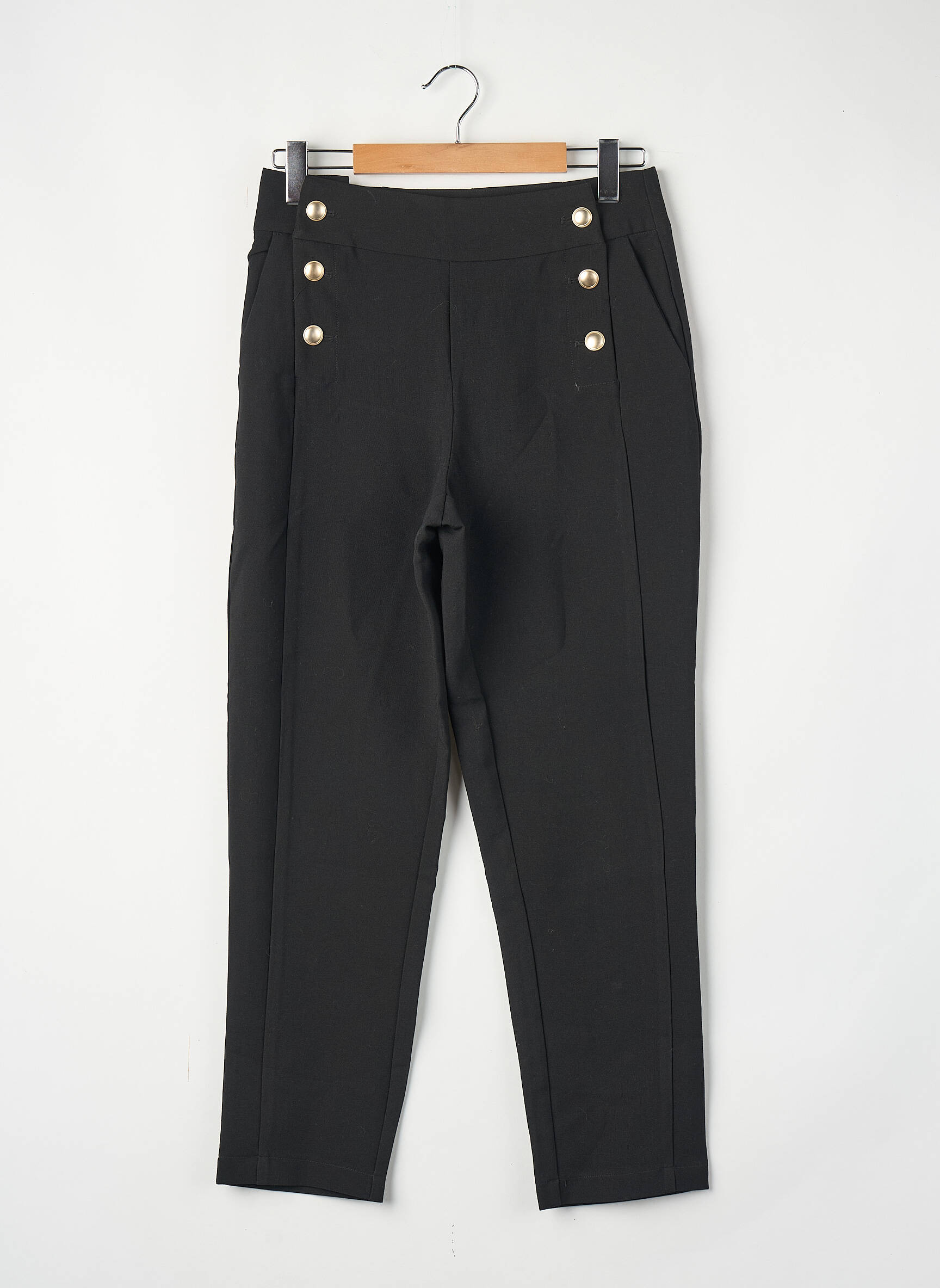 Pantalon droit noir VILA femme