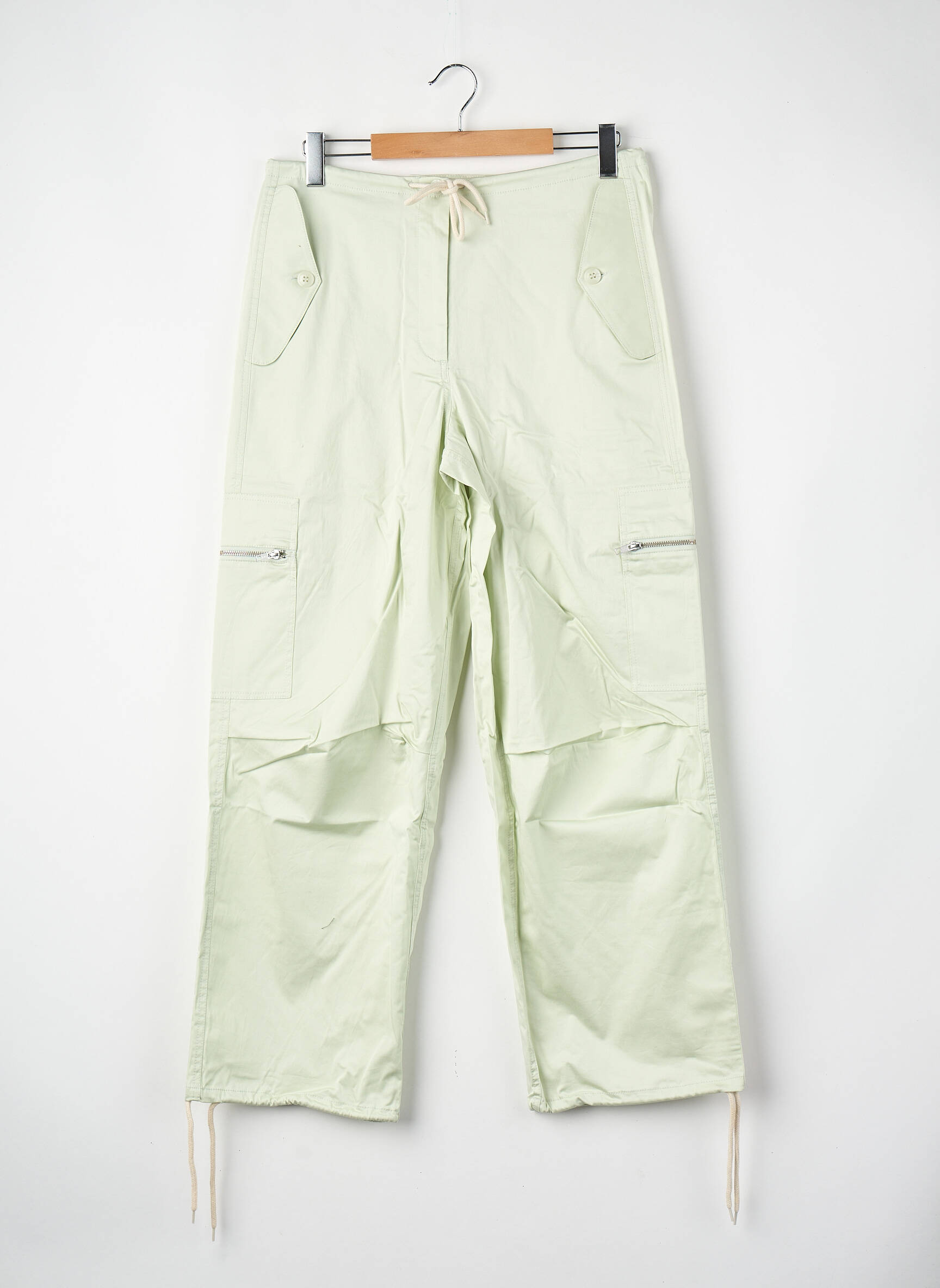 Pantalon large vert SAMSOE & SAMSOE femme