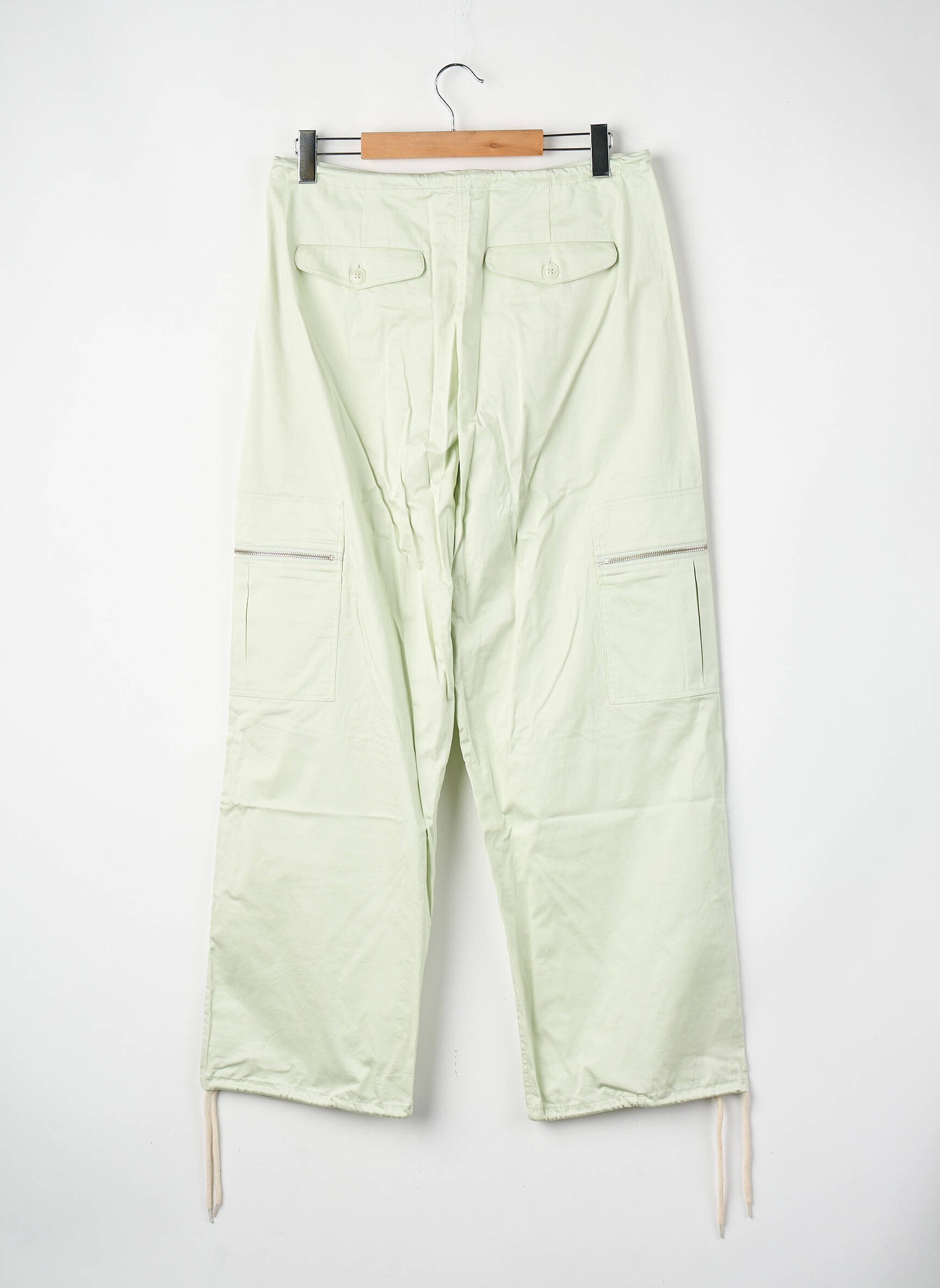Pantalon large vert SAMSOE & SAMSOE femme