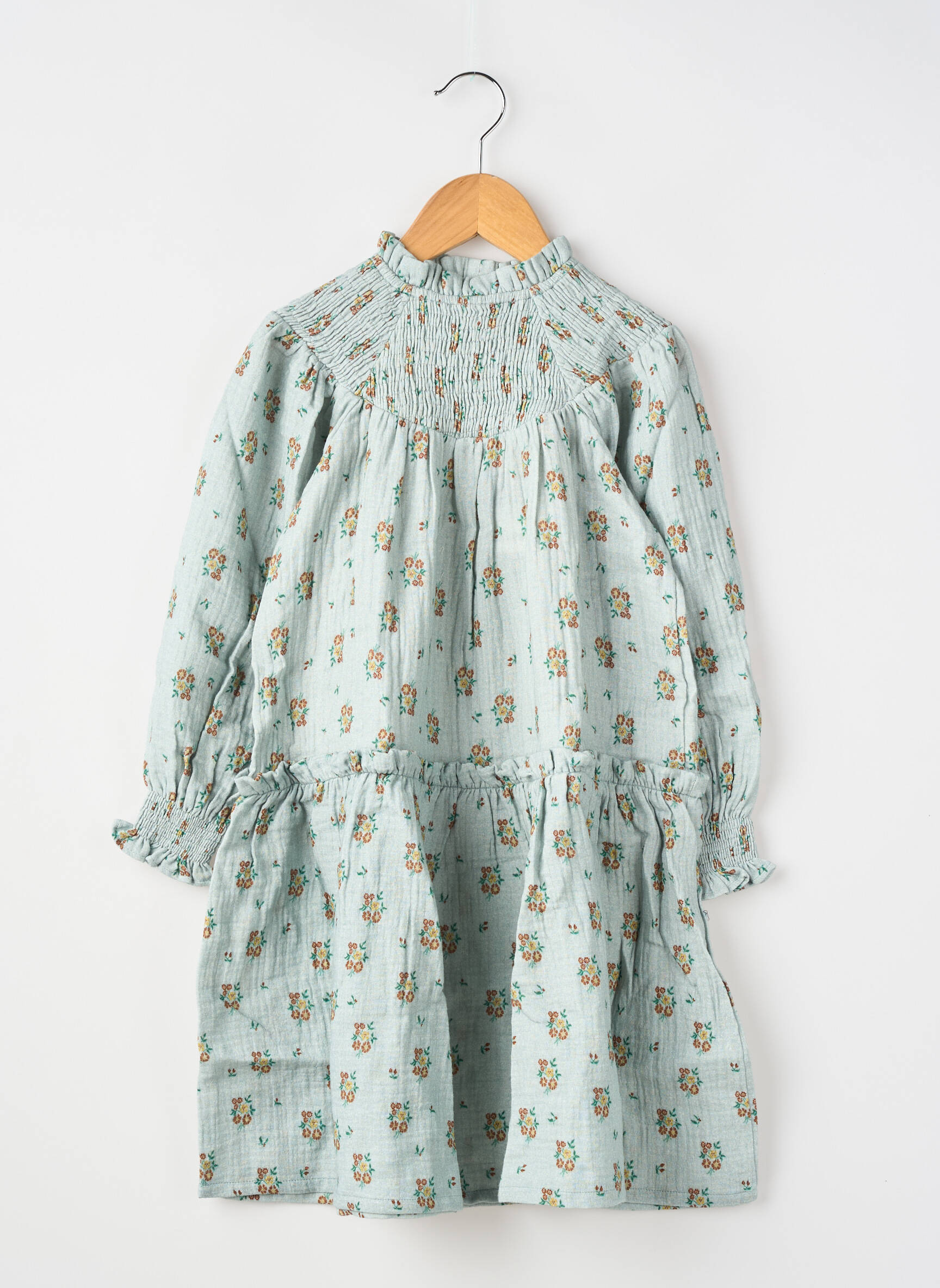 Robe mi-longue bleu THE NEW SOCIETY fille