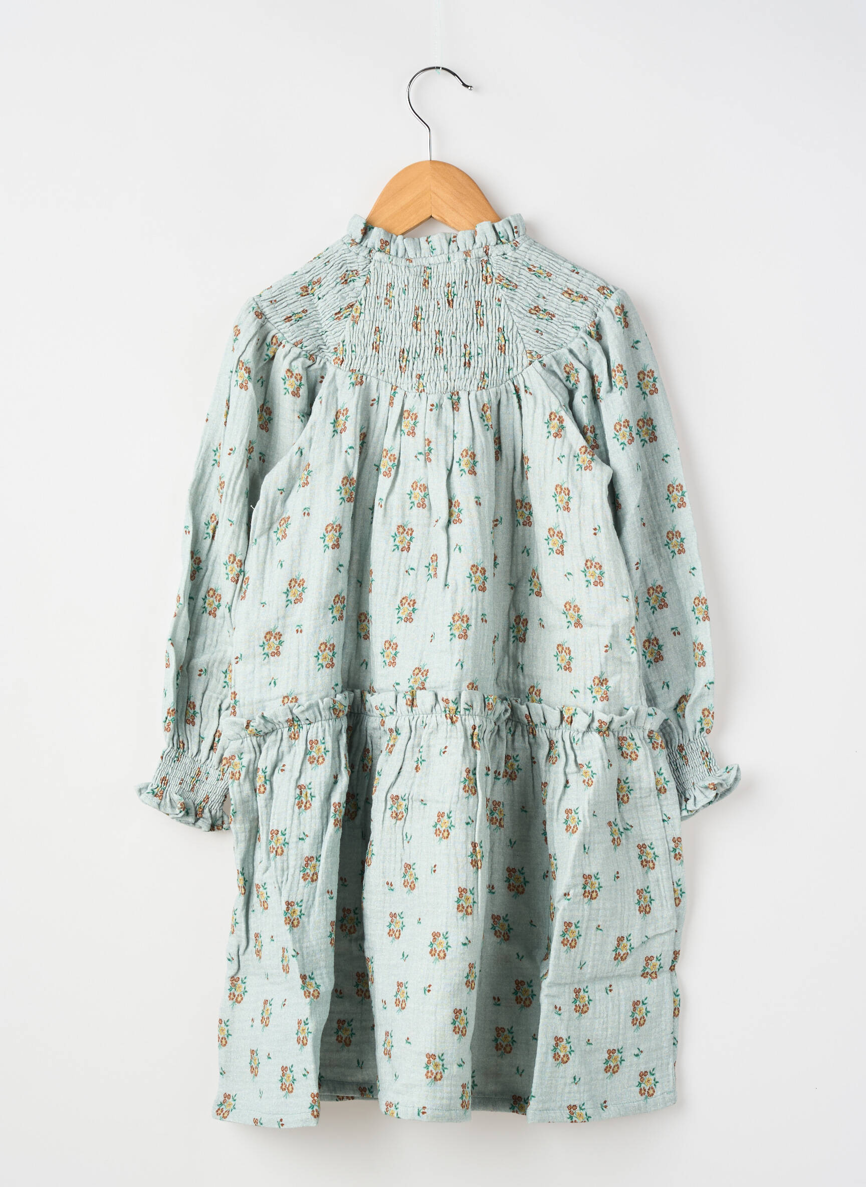 Robe mi-longue bleu THE NEW SOCIETY fille