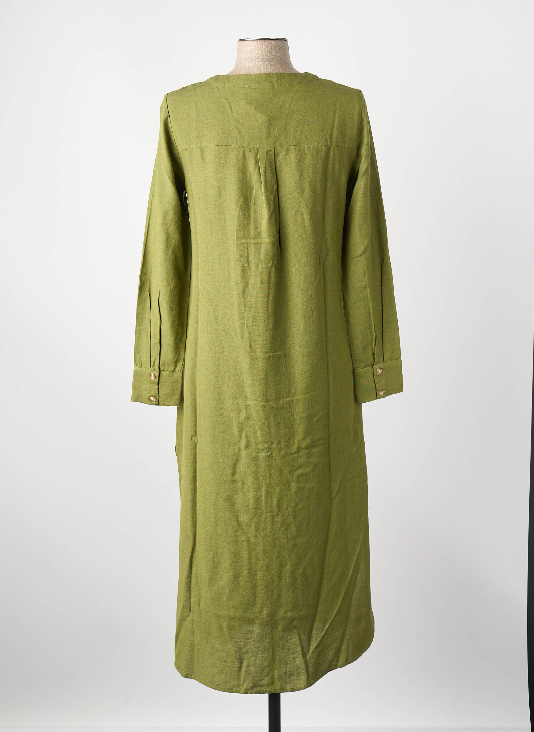 Robe longue vert VILA femme